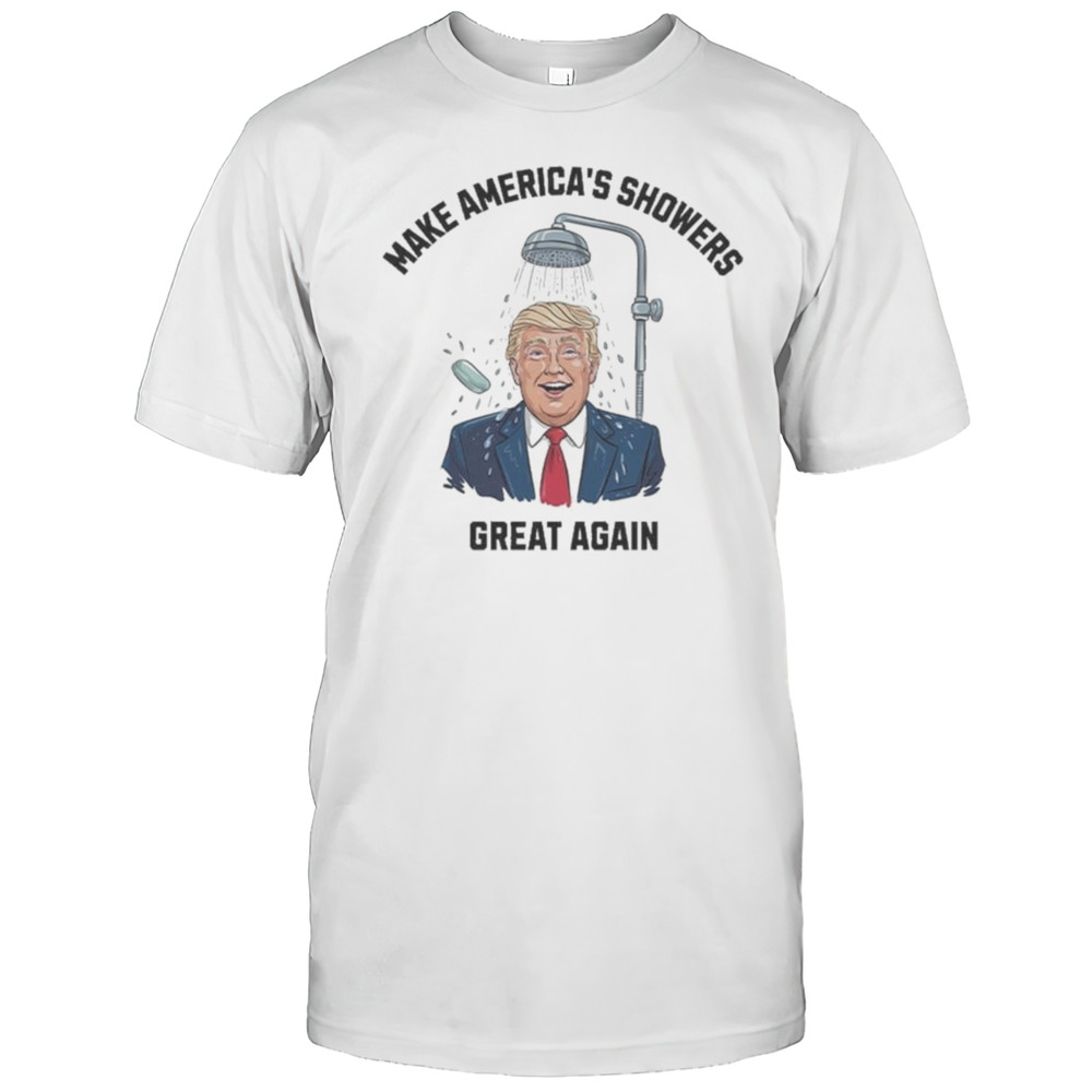 Make Americas Shower Great Again Trump Shirt