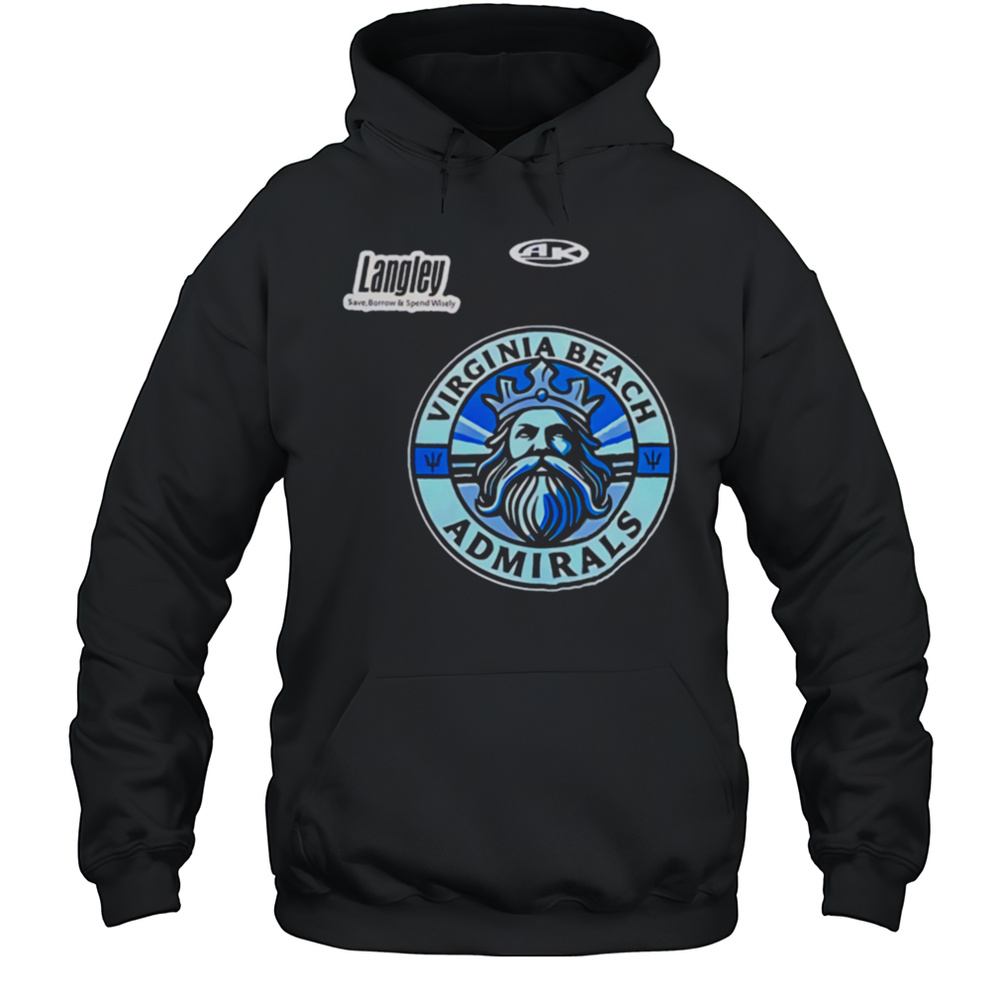 Norfolk Admirals Virginia Beach 2025 Hockey Shirt Unisex Hoodie