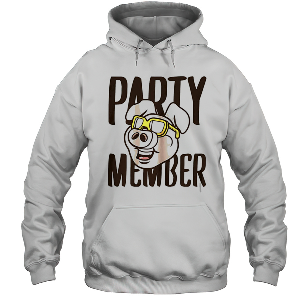 Pig Party Member Shirt Unisex Hoodie