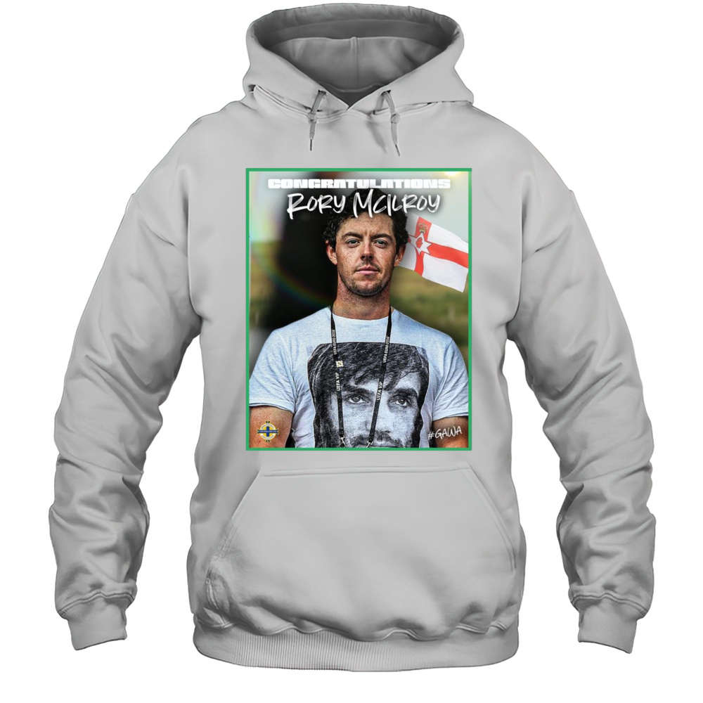 Poster Congratulations Rory Mcilroy The Masters Champion A Moment Of Pride For All Of Northern Ireland T-shirt Unisex Hoodie