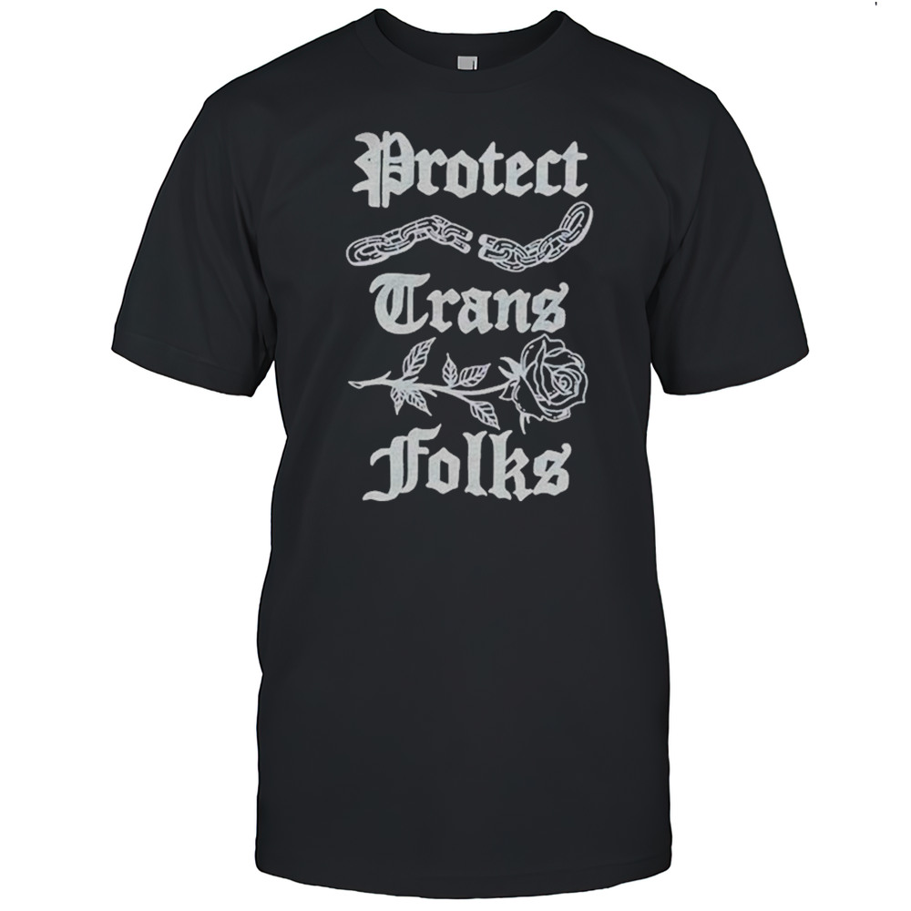 Protect Trans Folks Chain T-shirt