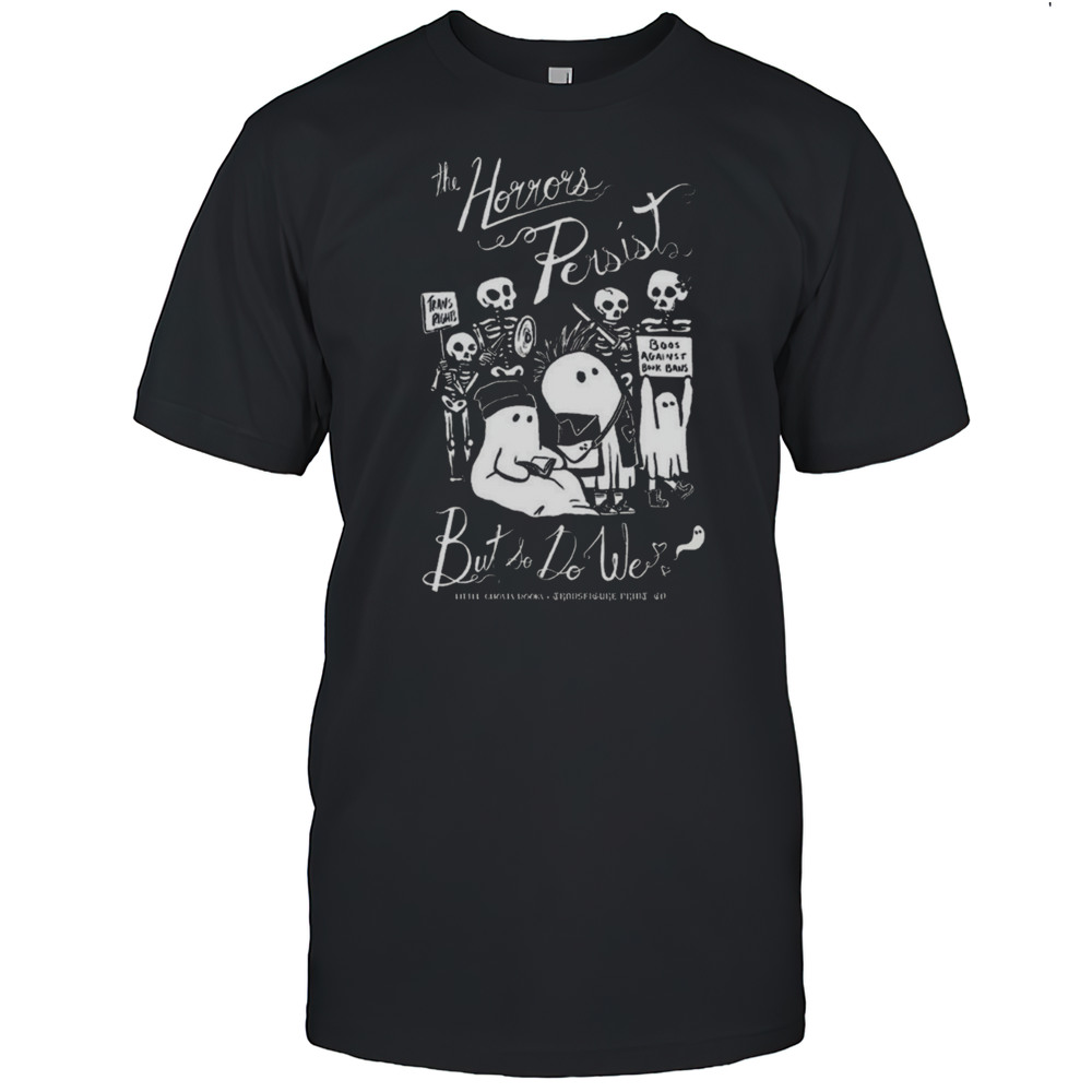 Protect Trans Rights Little Ghosts Books Transfigure Shirt