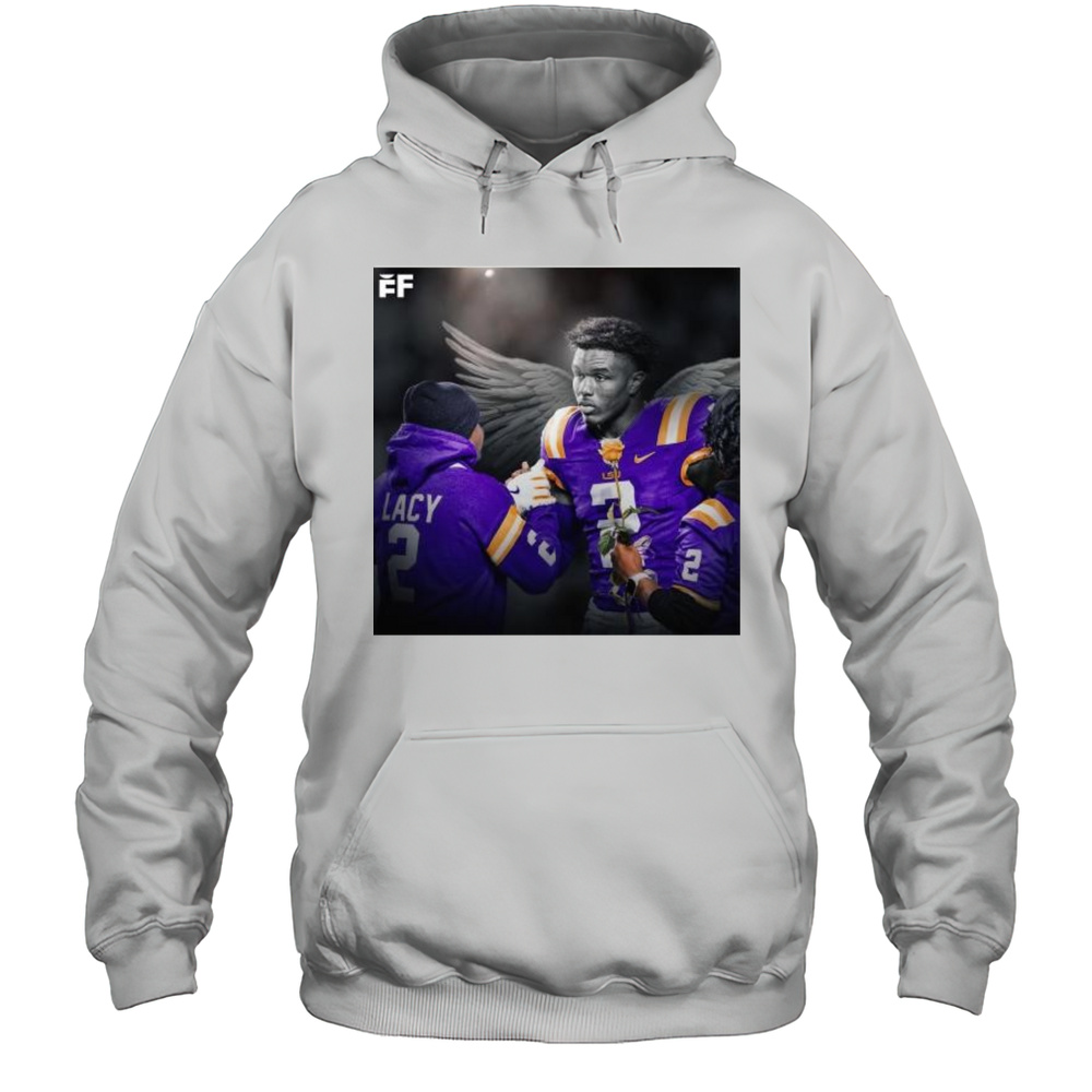 Rest In Peace WR Kyren Lacy 2000-2025 Former LSU Tigers NFL T-shirt Unisex Hoodie