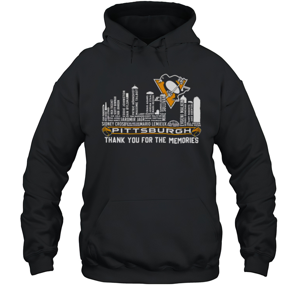 Skyline Players Name Pittsburgh Pirates Thank You For The Memories Shirt Unisex Hoodie