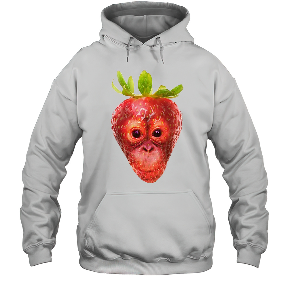 Strawberry Orangutan Classic Shirt Unisex Hoodie