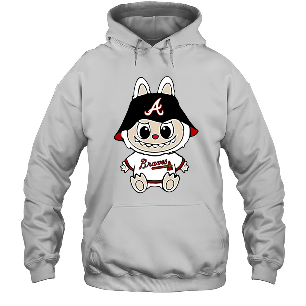 Labubu Atlanta Braves Shirt Unisex Hoodie