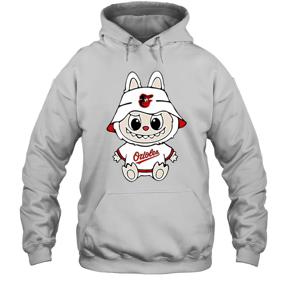 Labubu Baltimore Orioles Shirt Unisex Hoodie