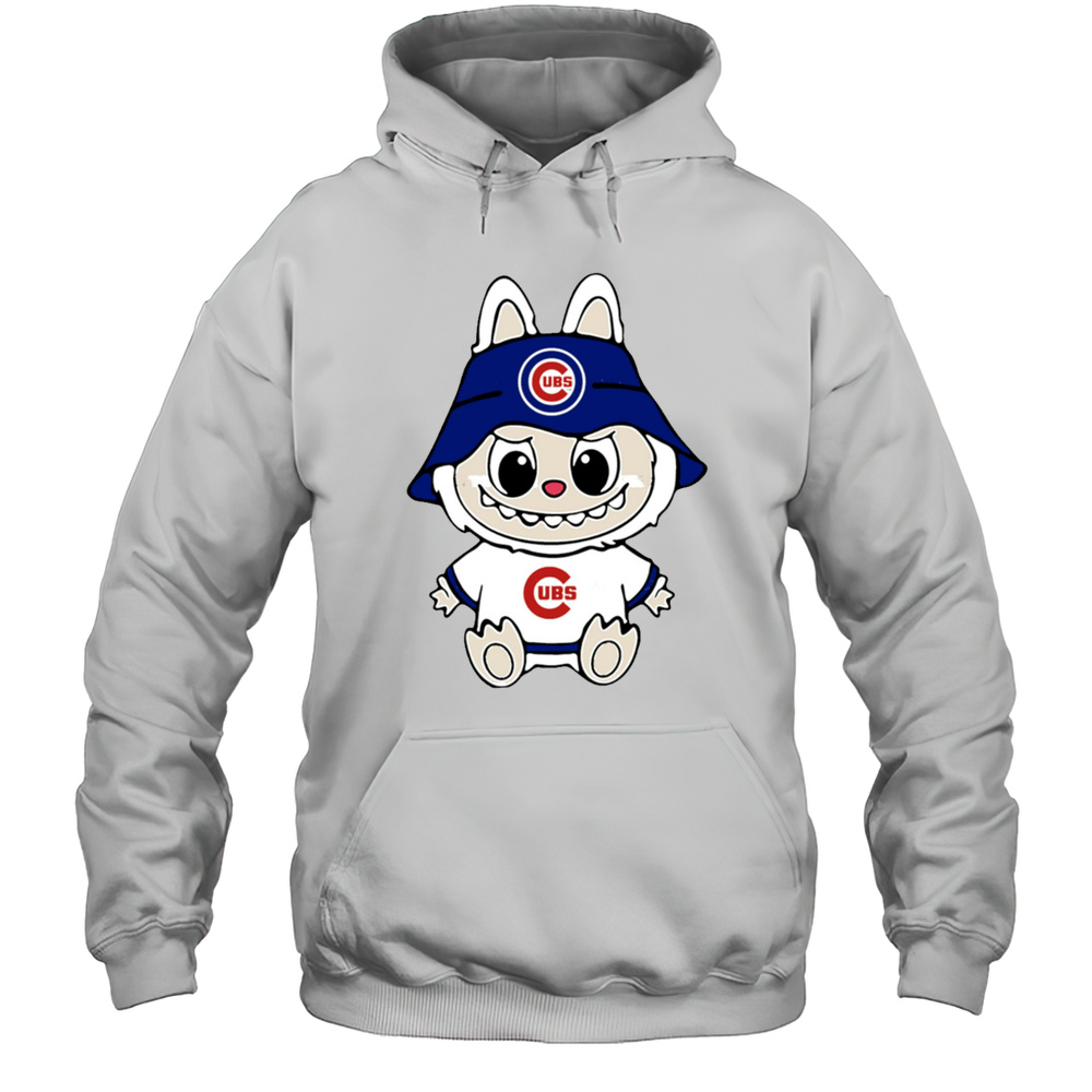 Labubu Chicago Cubs Shirt Unisex Hoodie