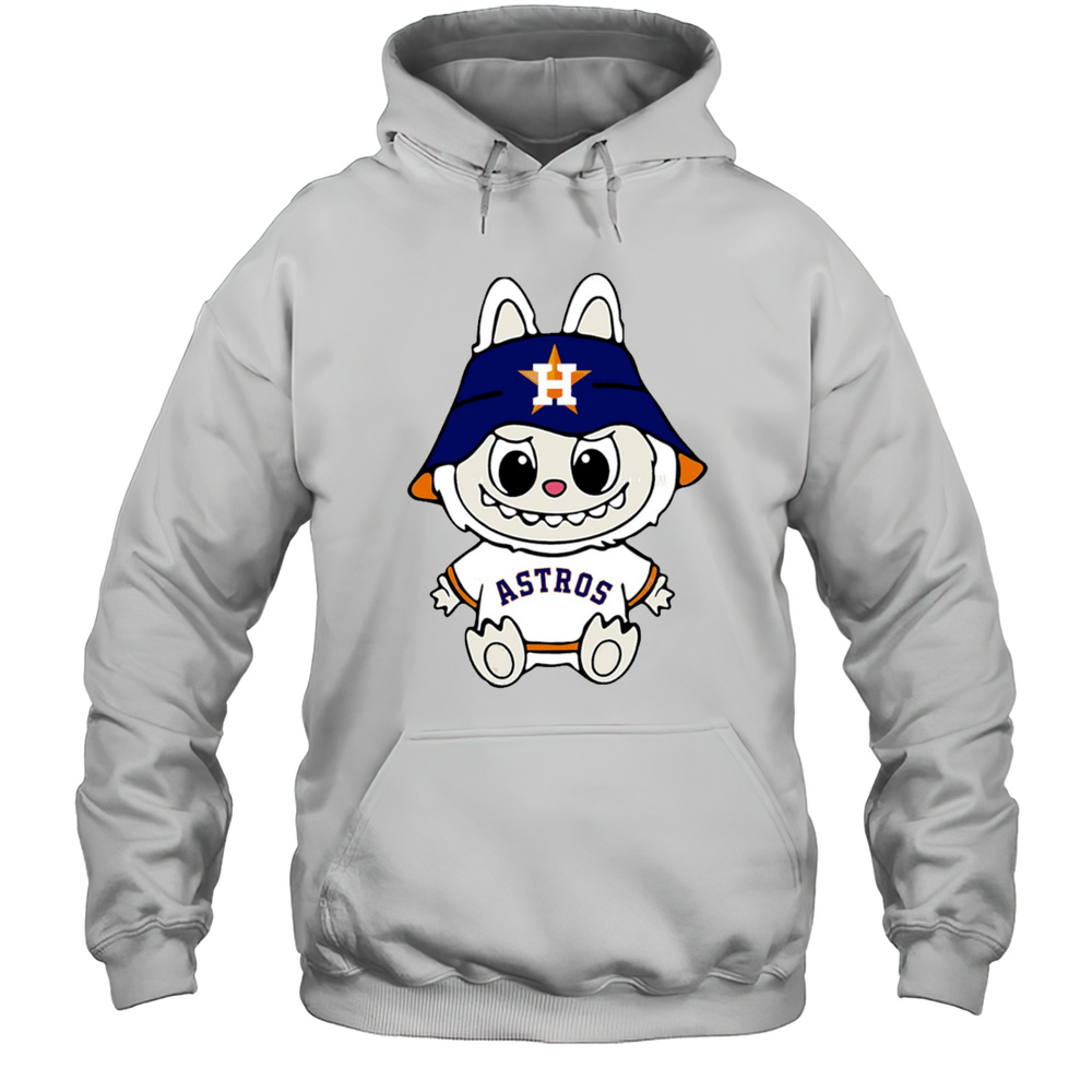 Labubu Houston Astros Shirt Unisex Hoodie