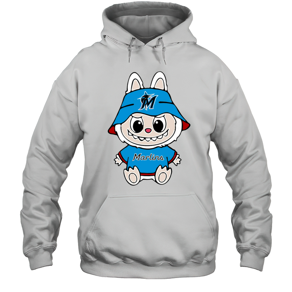 Labubu Miami Marlins Shirt Unisex Hoodie