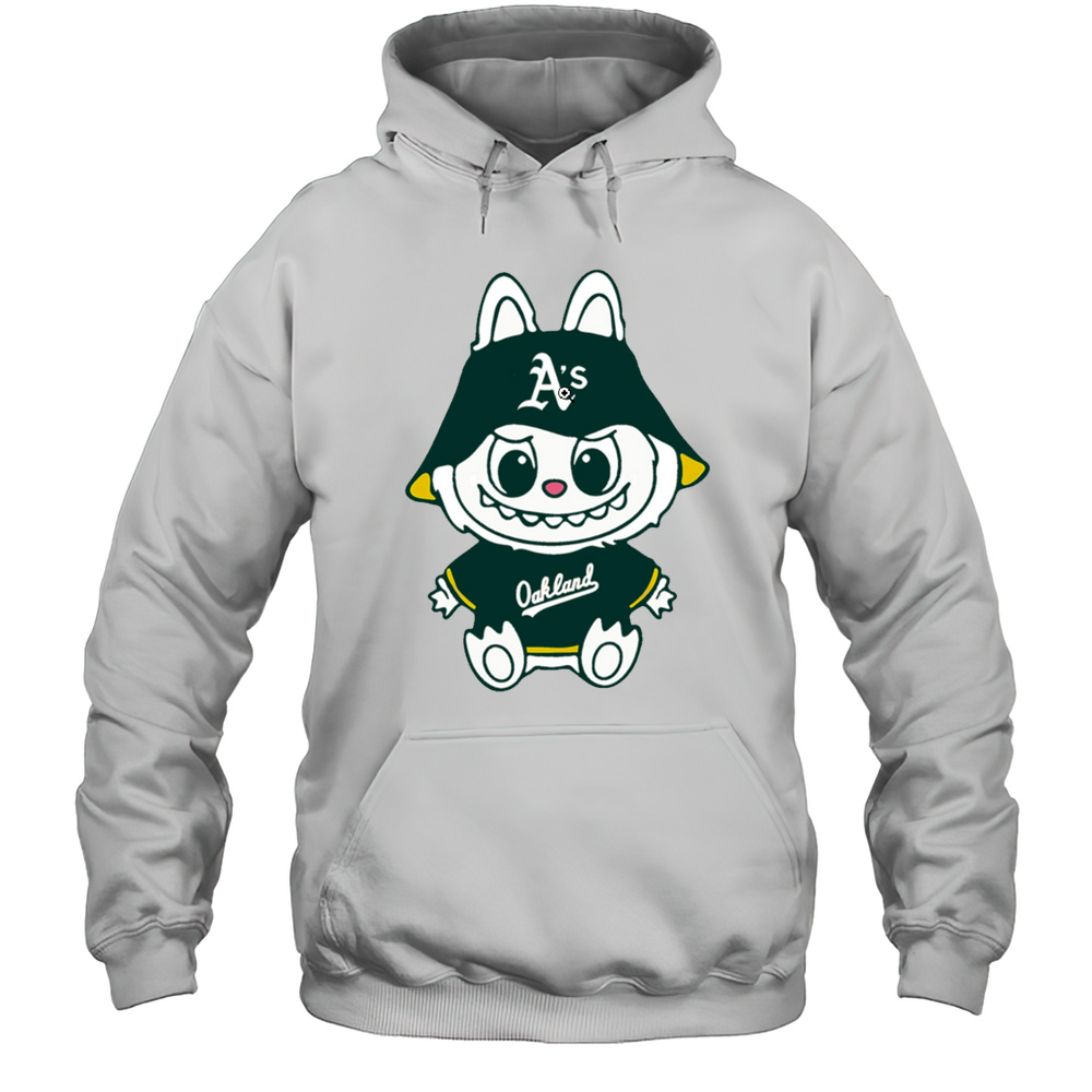 Labubu Oakland Athletics Shirt Unisex Hoodie