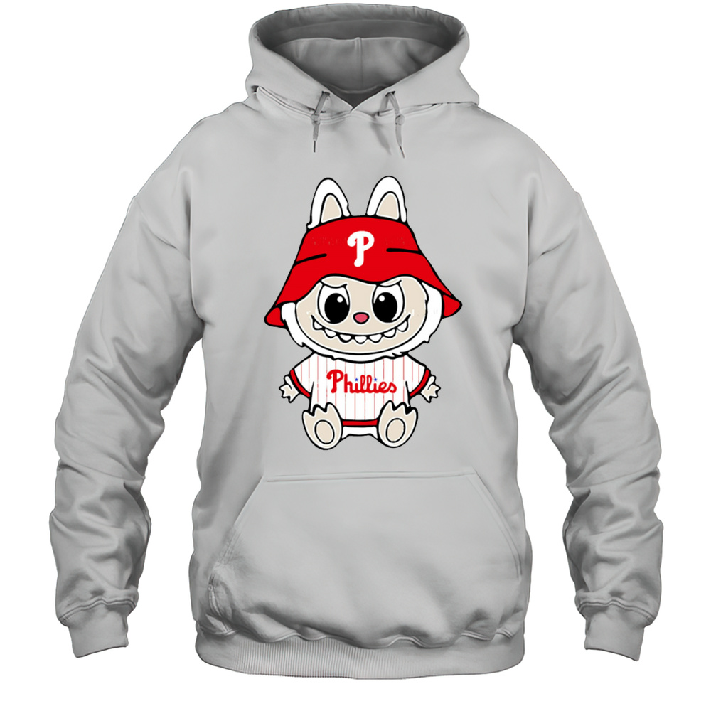 Labubu Philadelphia Phillies Shirt Unisex Hoodie