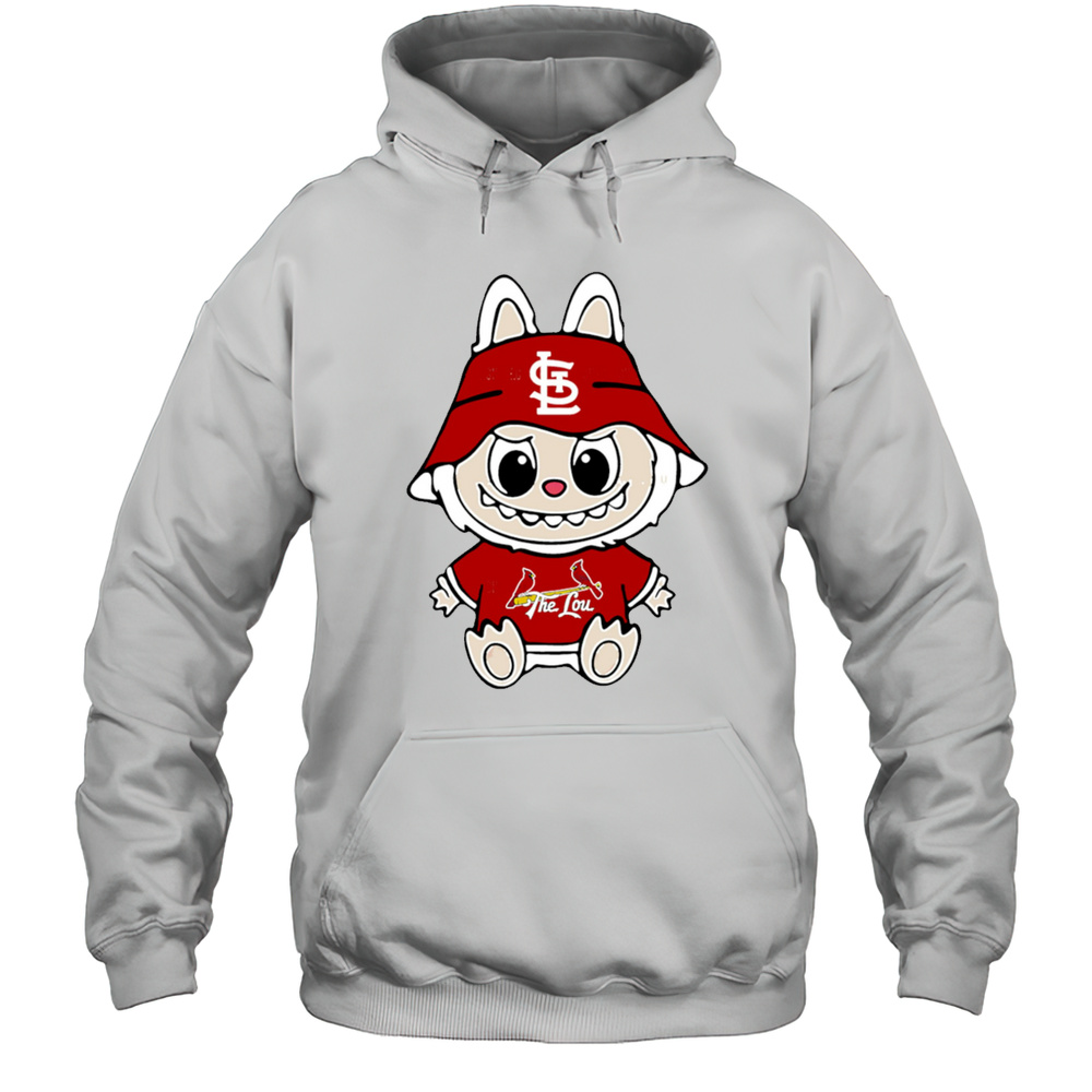 Labubu St Louis Cardinals Shirt Unisex Hoodie