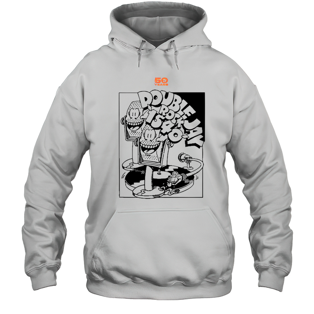 Triple J 50 Years Double Jay Rock 1540 T-Shirt Unisex Hoodie