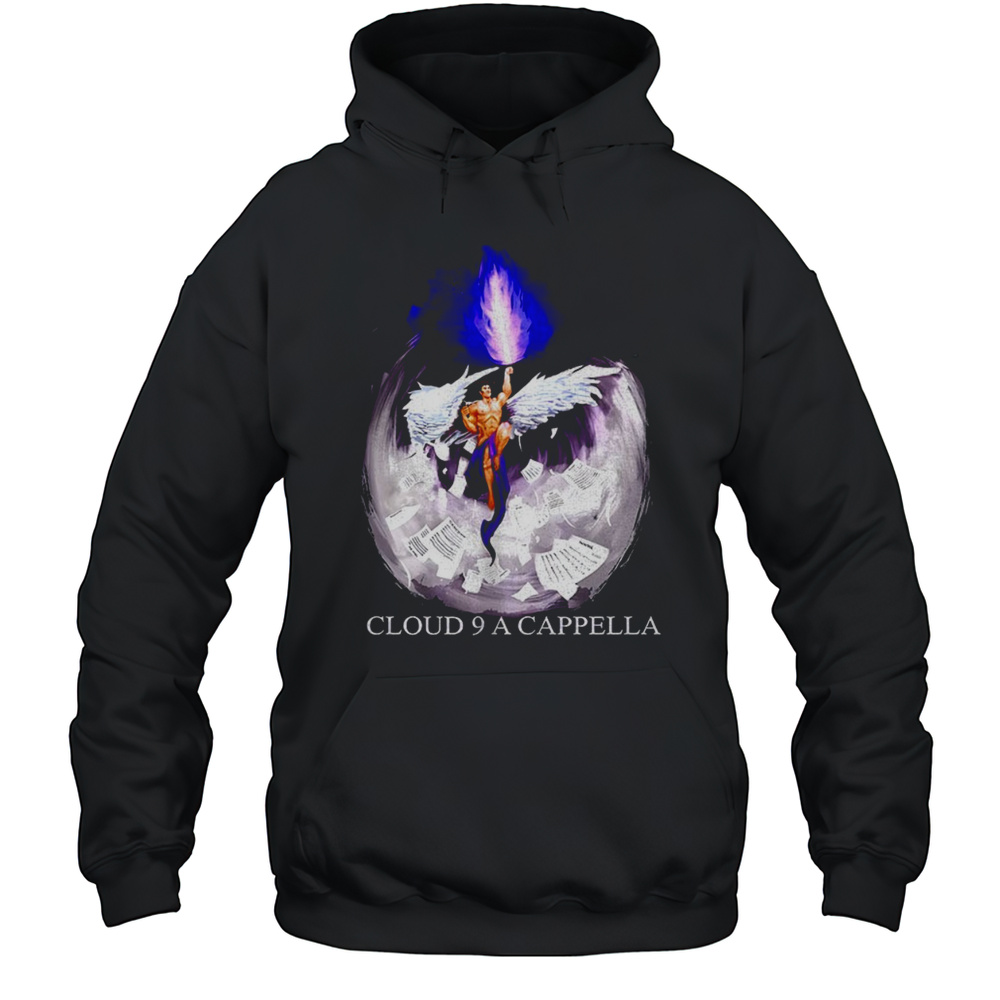 Aca-scension Borderless Cloud 9 A Cappella Shirt Unisex Hoodie