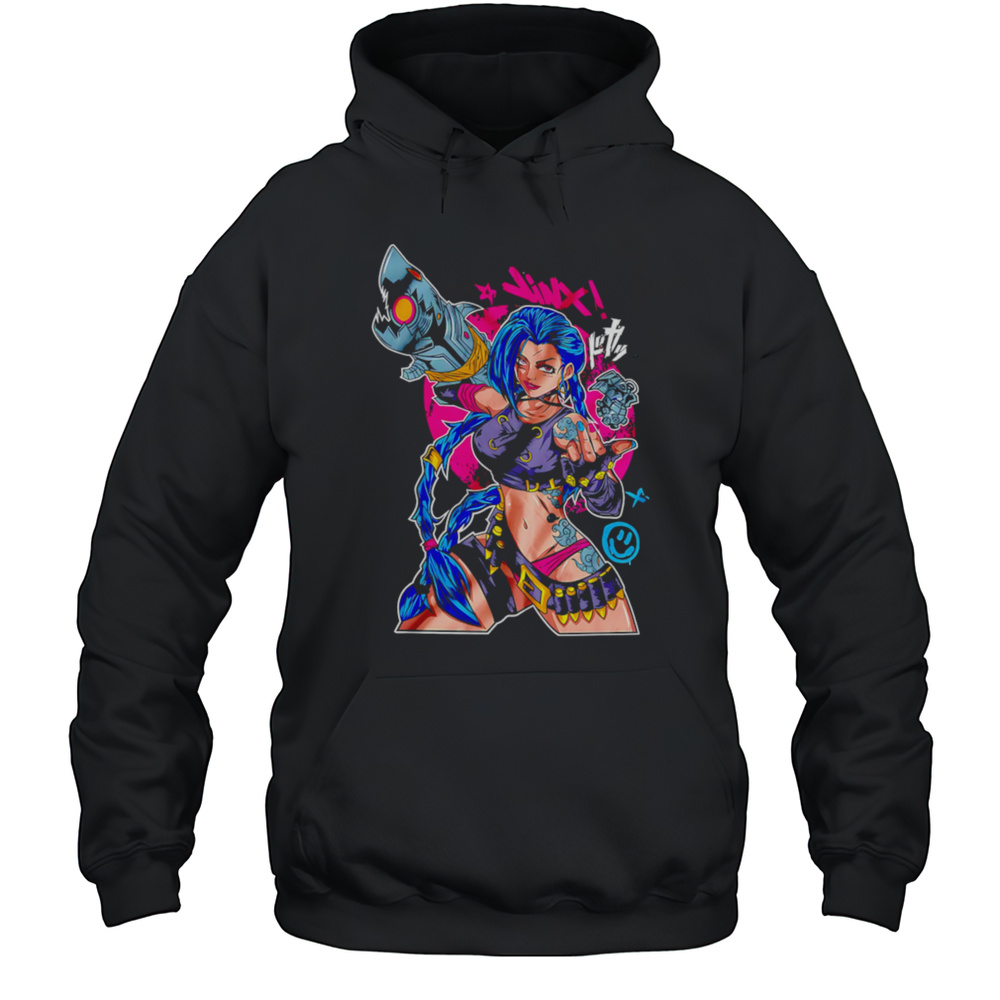 Arcane Jinx Anime Graphic Shirt Unisex Hoodie
