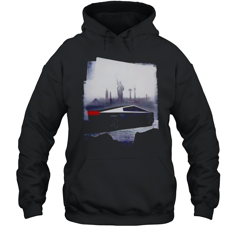 Cybertruck Landmark Shirt Unisex Hoodie