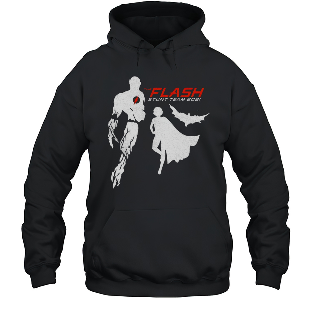 Ezra Miller Michael Keaton Batman The Flash Stunt Team 2021 Shirt Unisex Hoodie