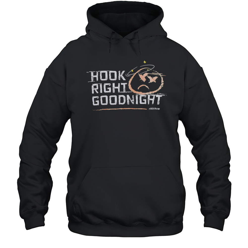 Hook Right Goodnight Boxing Shirt Unisex Hoodie