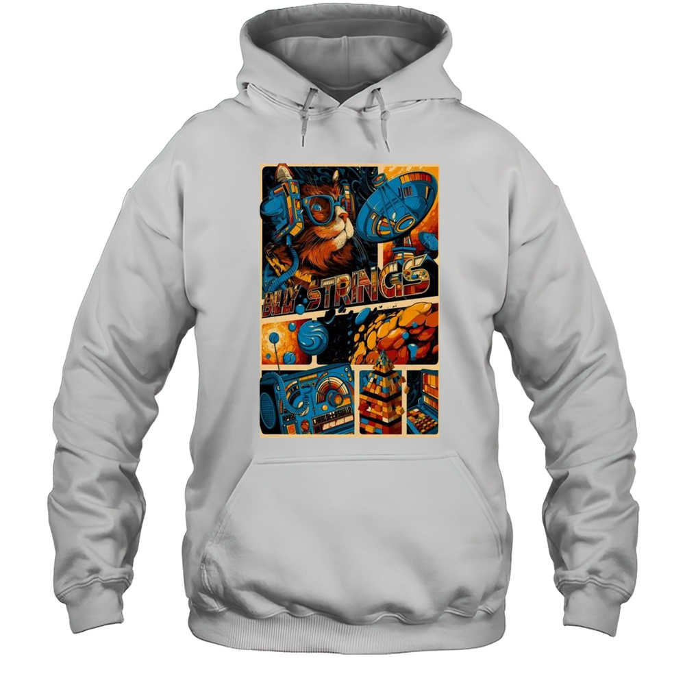 Billy Strings John Paul Jones Arena Charlottesville VA Apr 15 2025 Tour T-shirt Unisex Hoodie