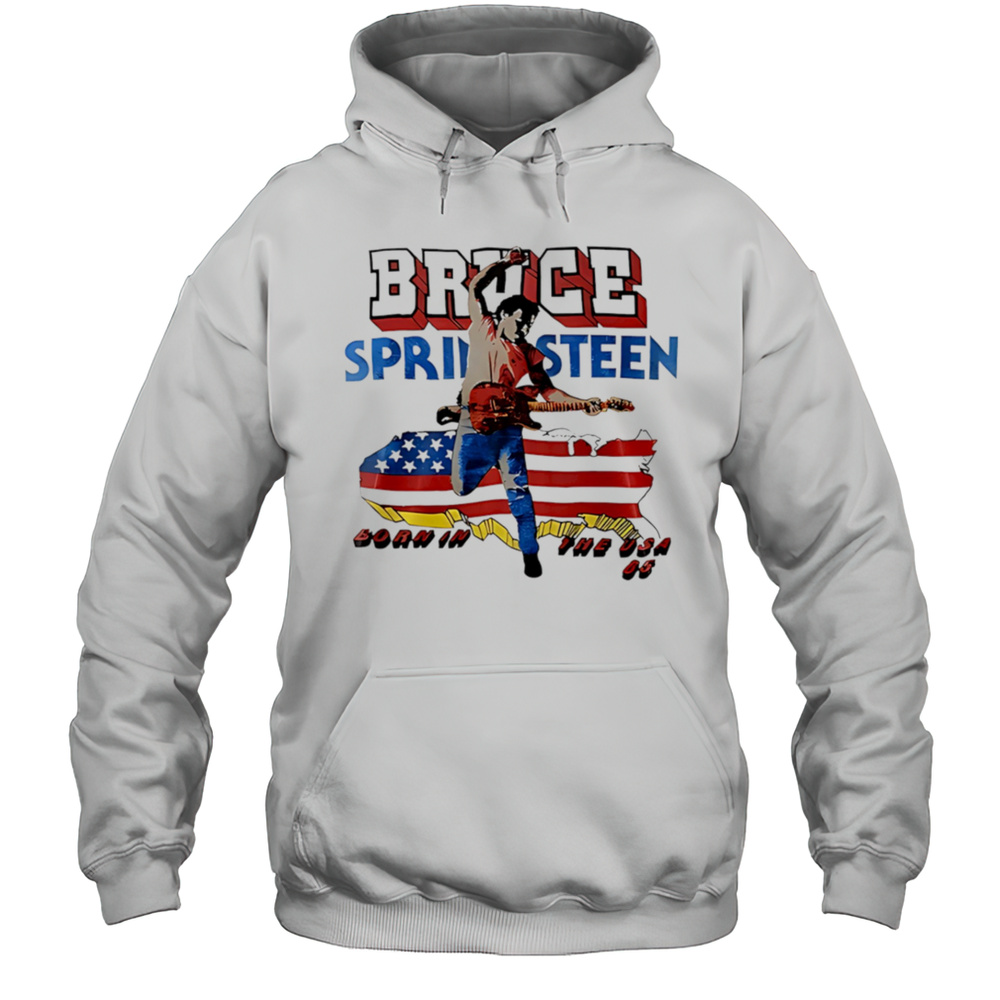 Bruce Springsteen Born In USA Shirt Unisex Hoodie