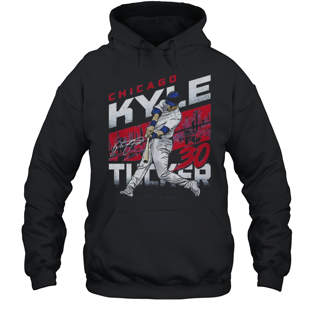 Chicago Cubs Kyle Tucker MLB Baseball Player City Name Signature Shirt Unisex Hoodie