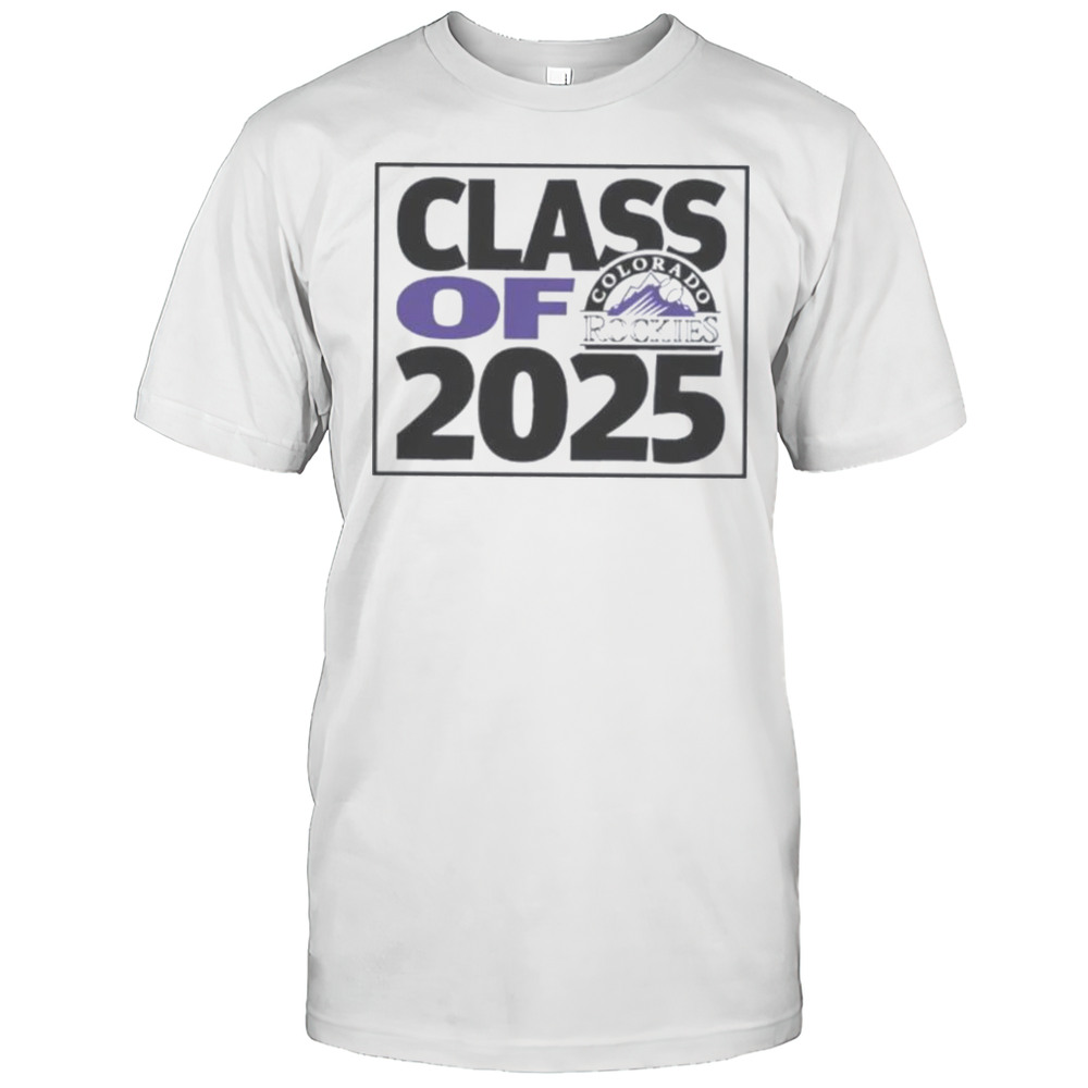 Colorado Rockies Class Of 2025 Shirt