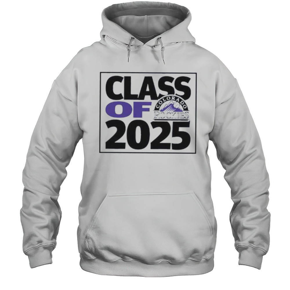 Colorado Rockies Class Of 2025 Shirt Unisex Hoodie