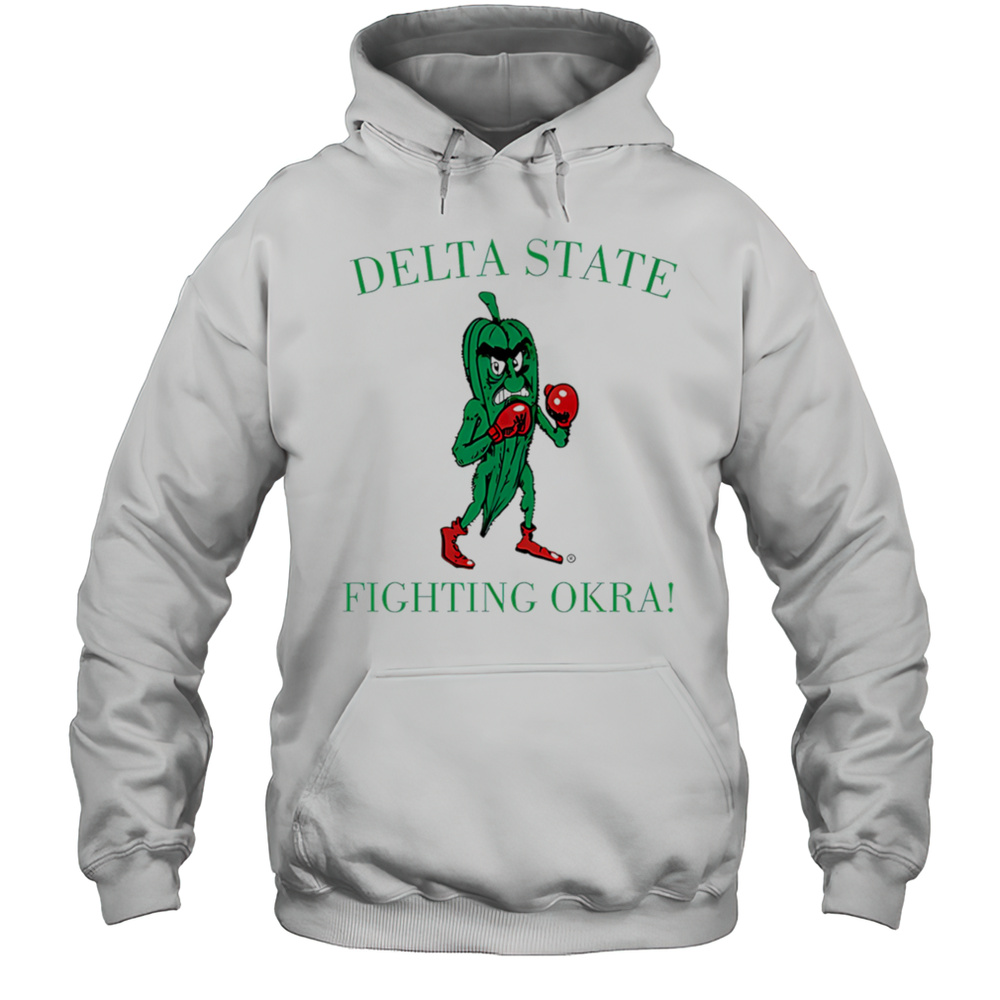 Delta State Fighting Okra Furious Shirt Unisex Hoodie
