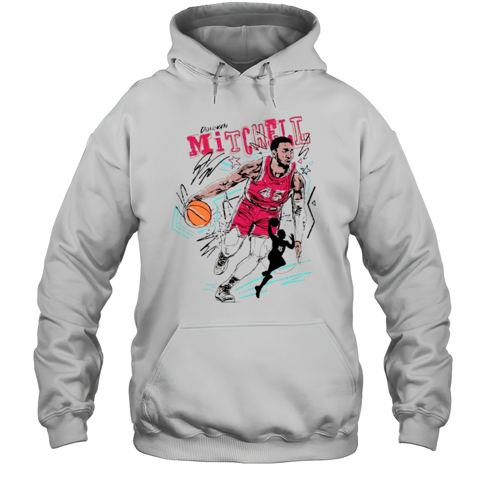 Donovan Mitchell Cleveland Cavaliers Scribble Signature Shirt Unisex Hoodie