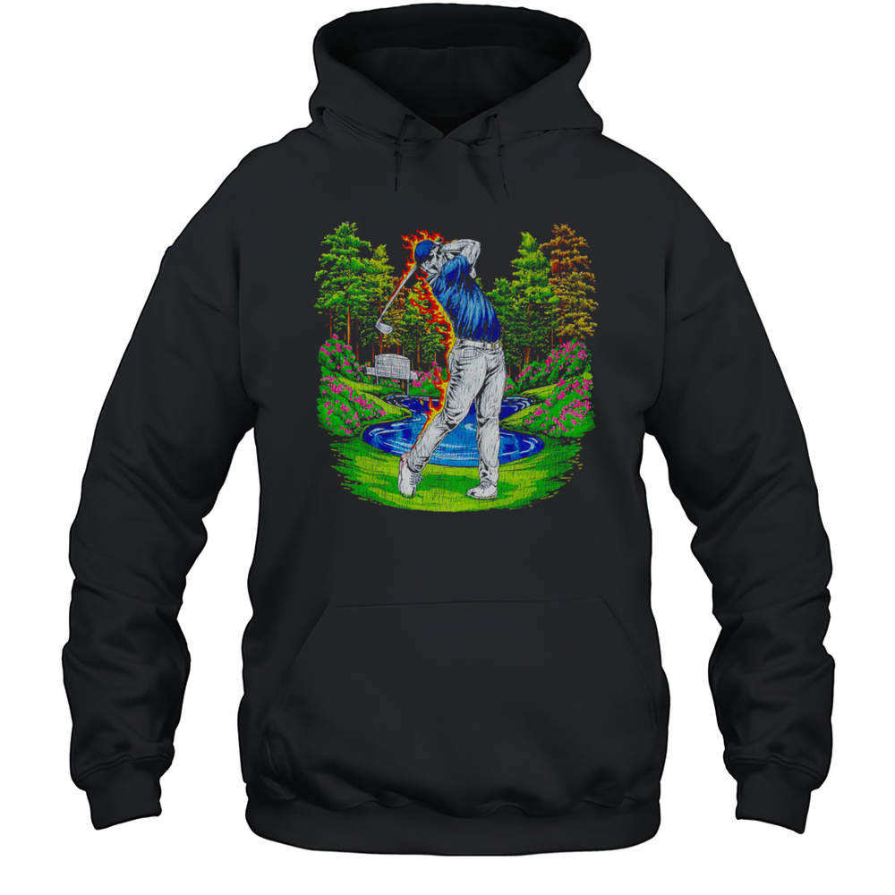 Golf Ashes To Azaleas Shirt Unisex Hoodie