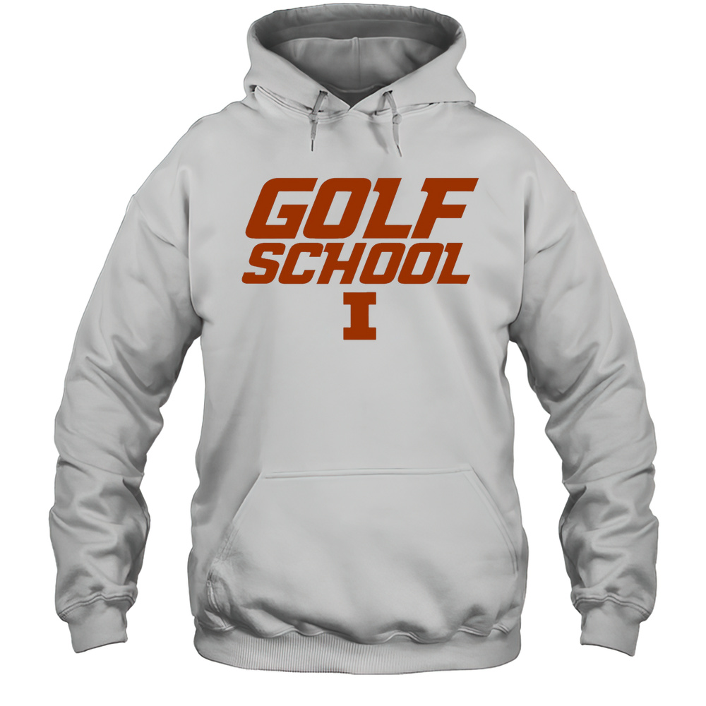 Golf School Illinois Shirt Unisex Hoodie