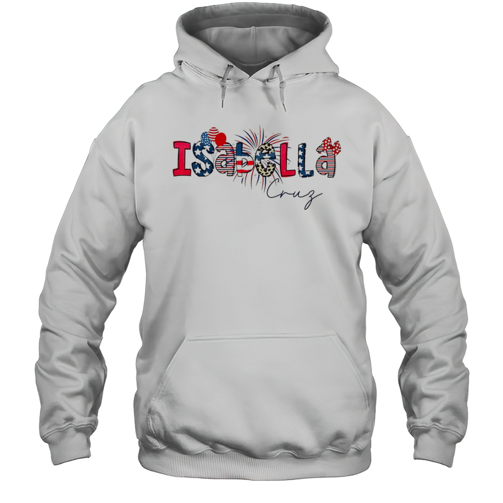 Isabella Cruz Personalized American Shirt Unisex Hoodie