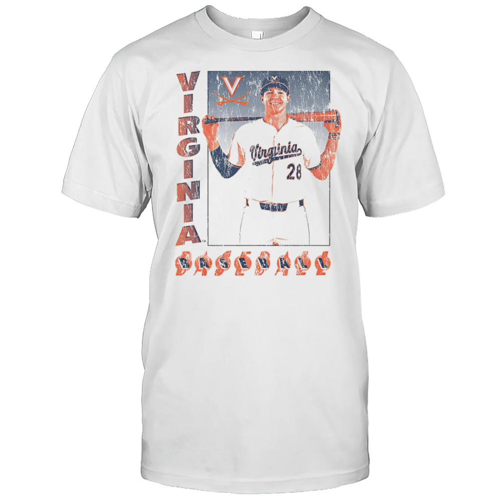 Jacob Ference Virginia Baseball Illustrated Shirt