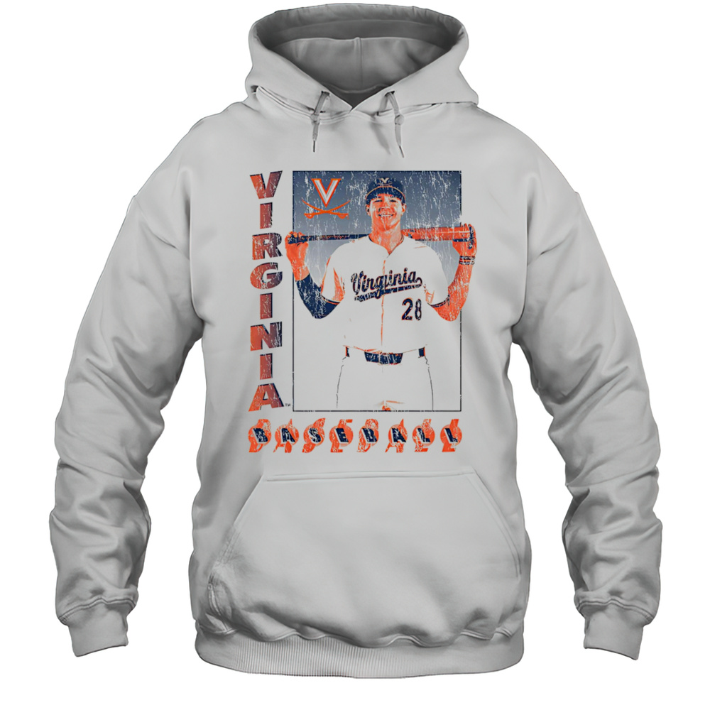 Jacob Ference Virginia Baseball Illustrated Shirt Unisex Hoodie
