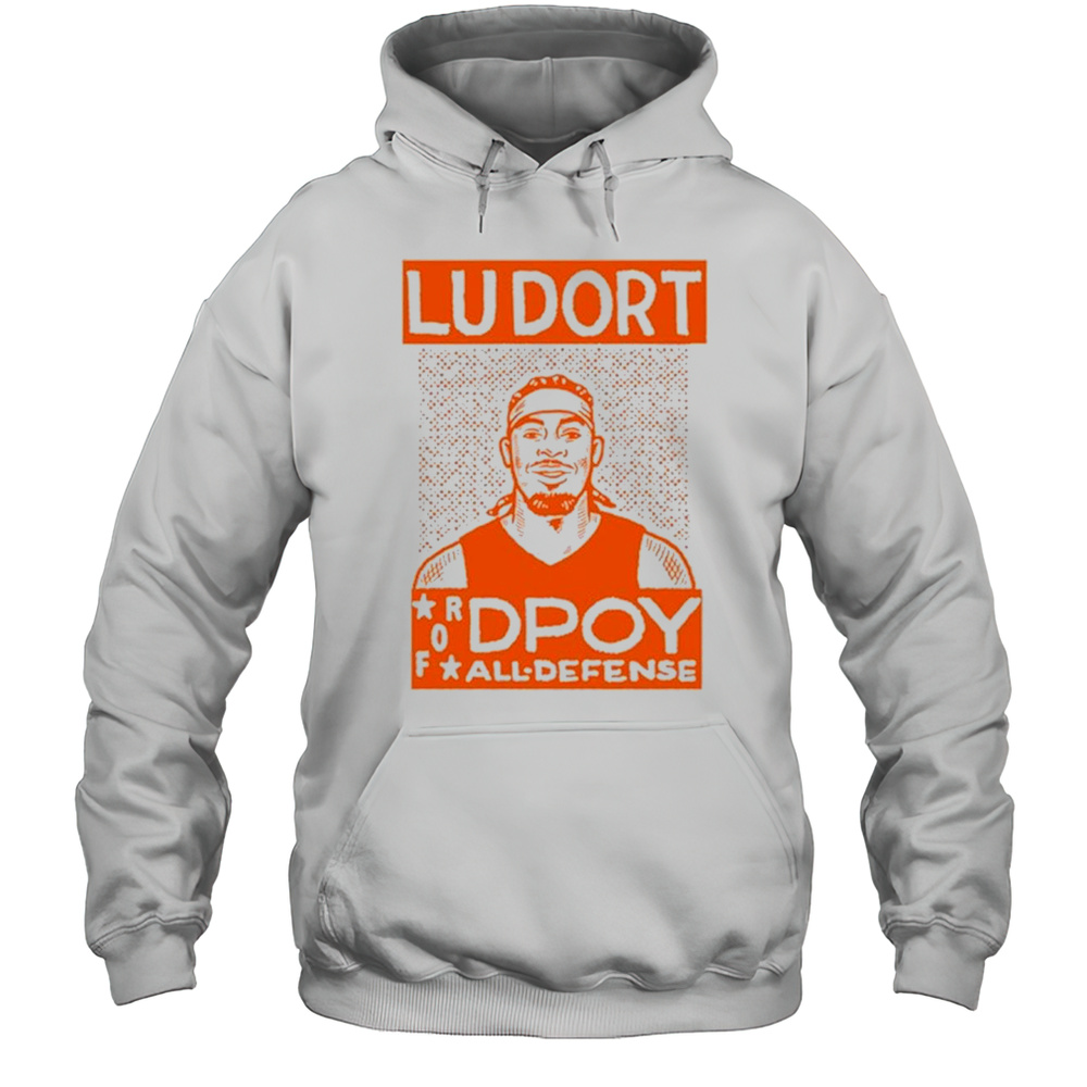 Jalen Williams Wearing Lu Dort For Dpoy All Defense 2025 T-shirt Unisex Hoodie