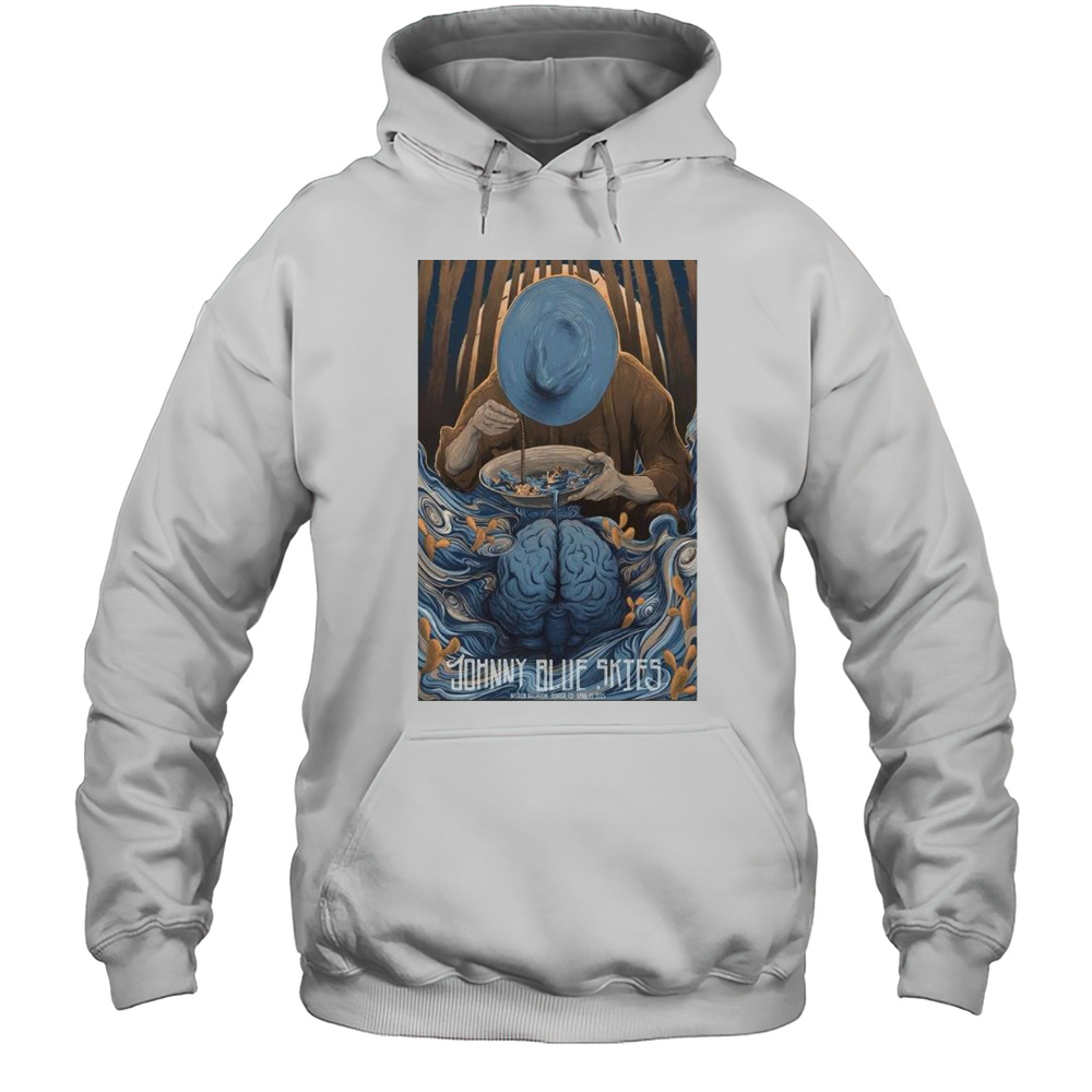 Johnny Blue Skies At Mission Ballroom In Denver CO On Apr 15 2025 Tour T-shirt Unisex Hoodie
