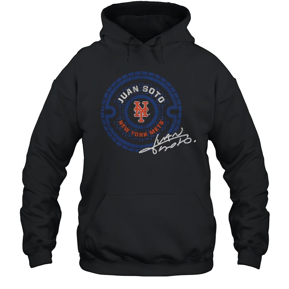 Juan Soto New York Mets Logo Signature Shirt Unisex Hoodie