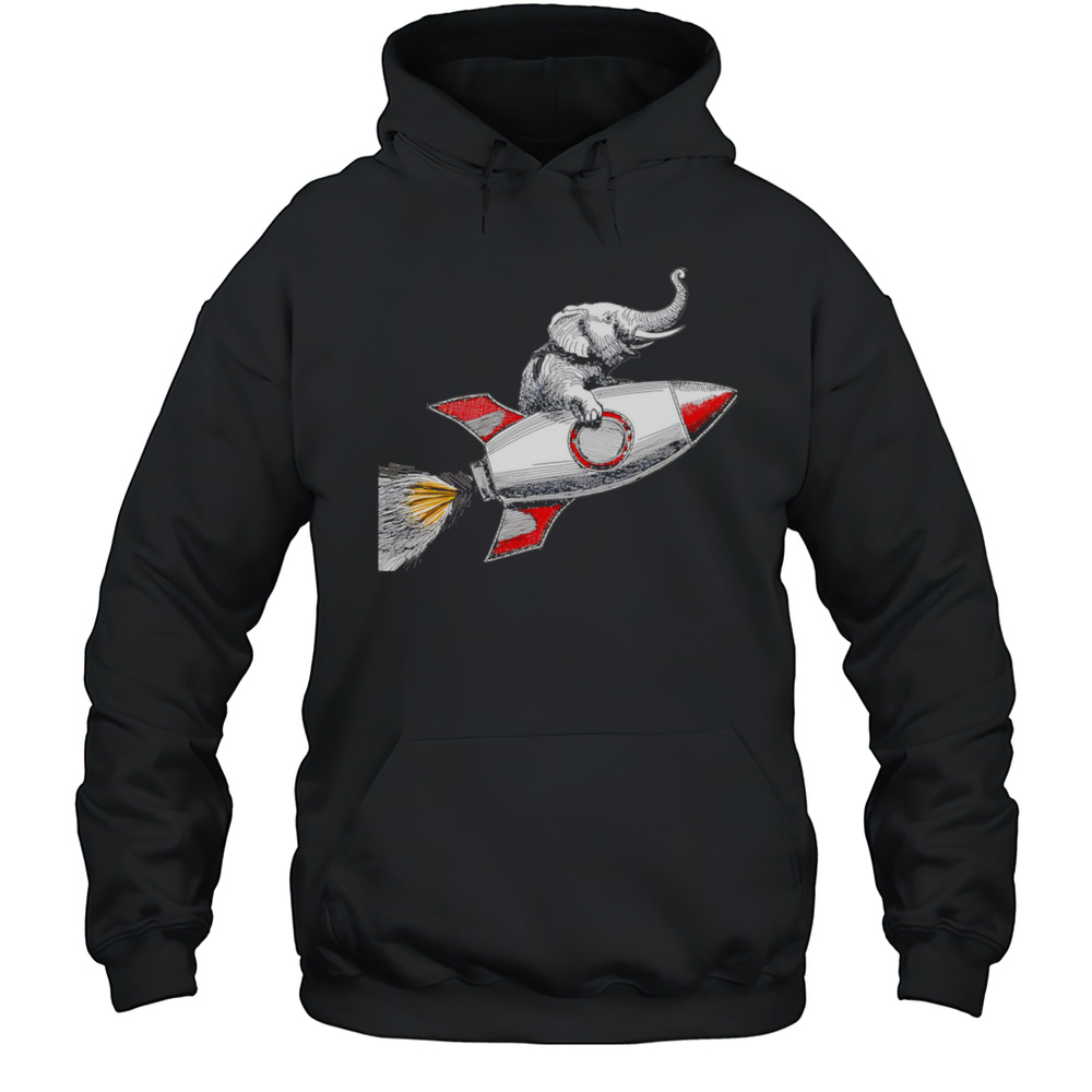 Jumbo Elephant Missile Shirt Unisex Hoodie