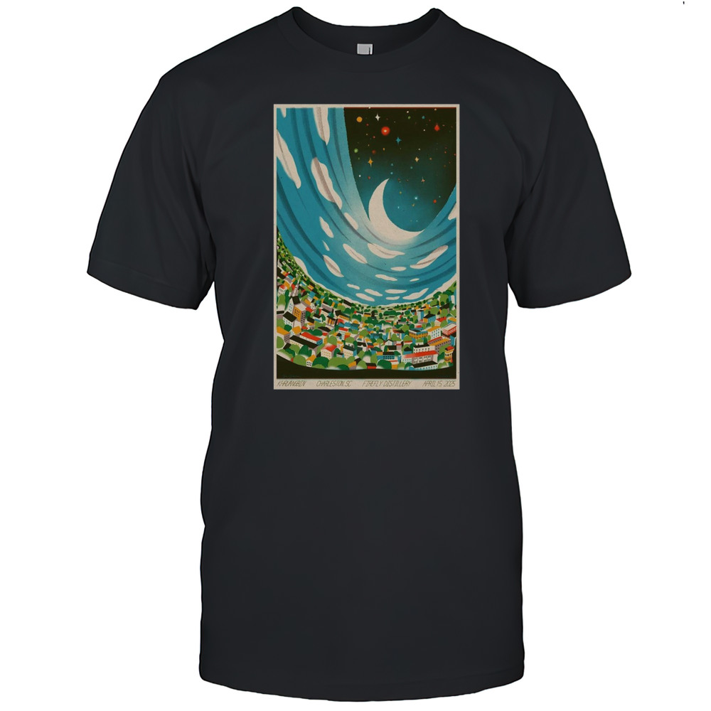 Khruangbin Firefly Distillery North Charleston SC April 15 2025 Concert T-shirt