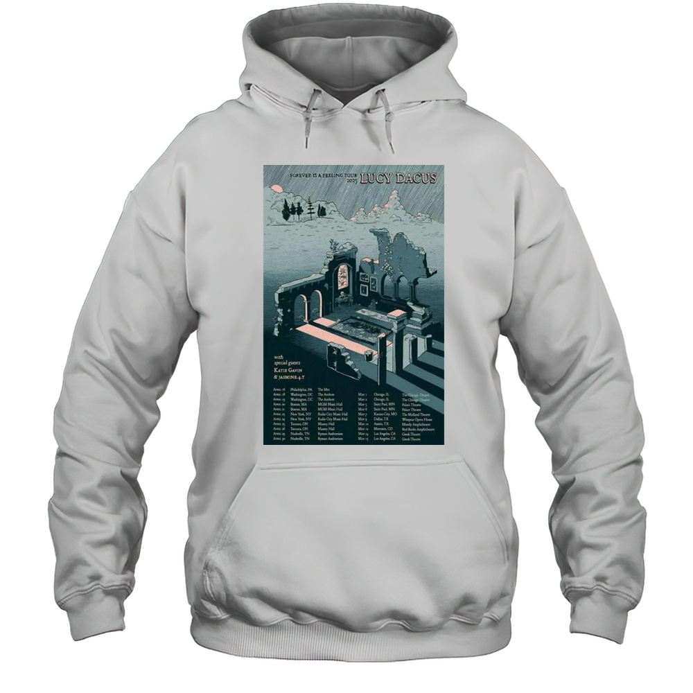 Lucy Dacus Forever Is A Feeling 2025 Concert T-shirt Unisex Hoodie