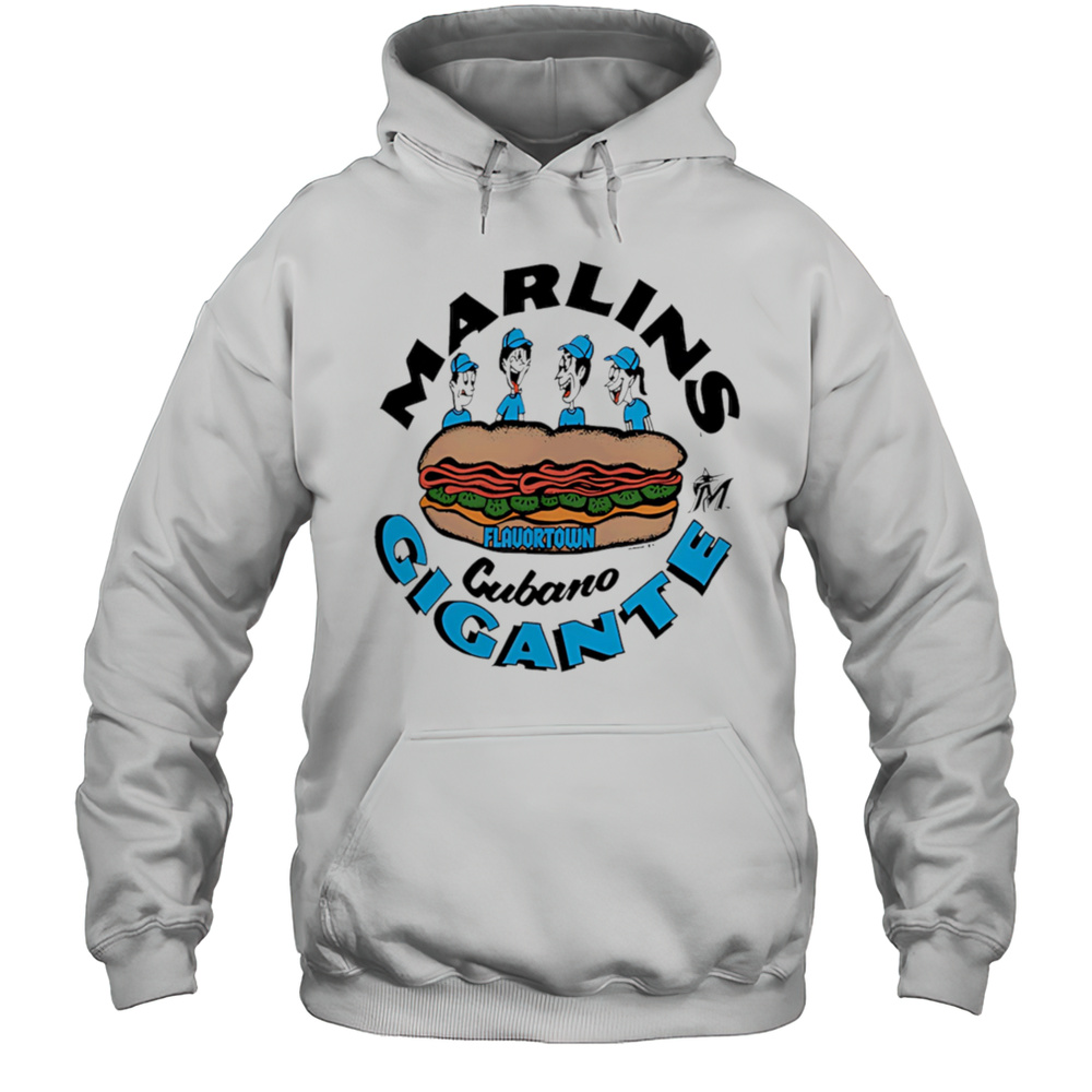Miami Marlins Flavortown Cubano Gigante Shirt Unisex Hoodie