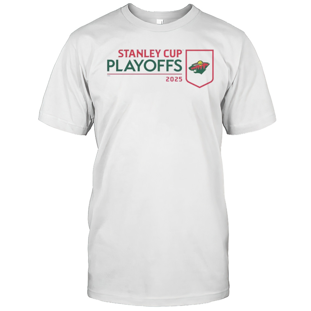 Minnesota Wild 2025 Stanley Cup Playoffs Logo Shirt