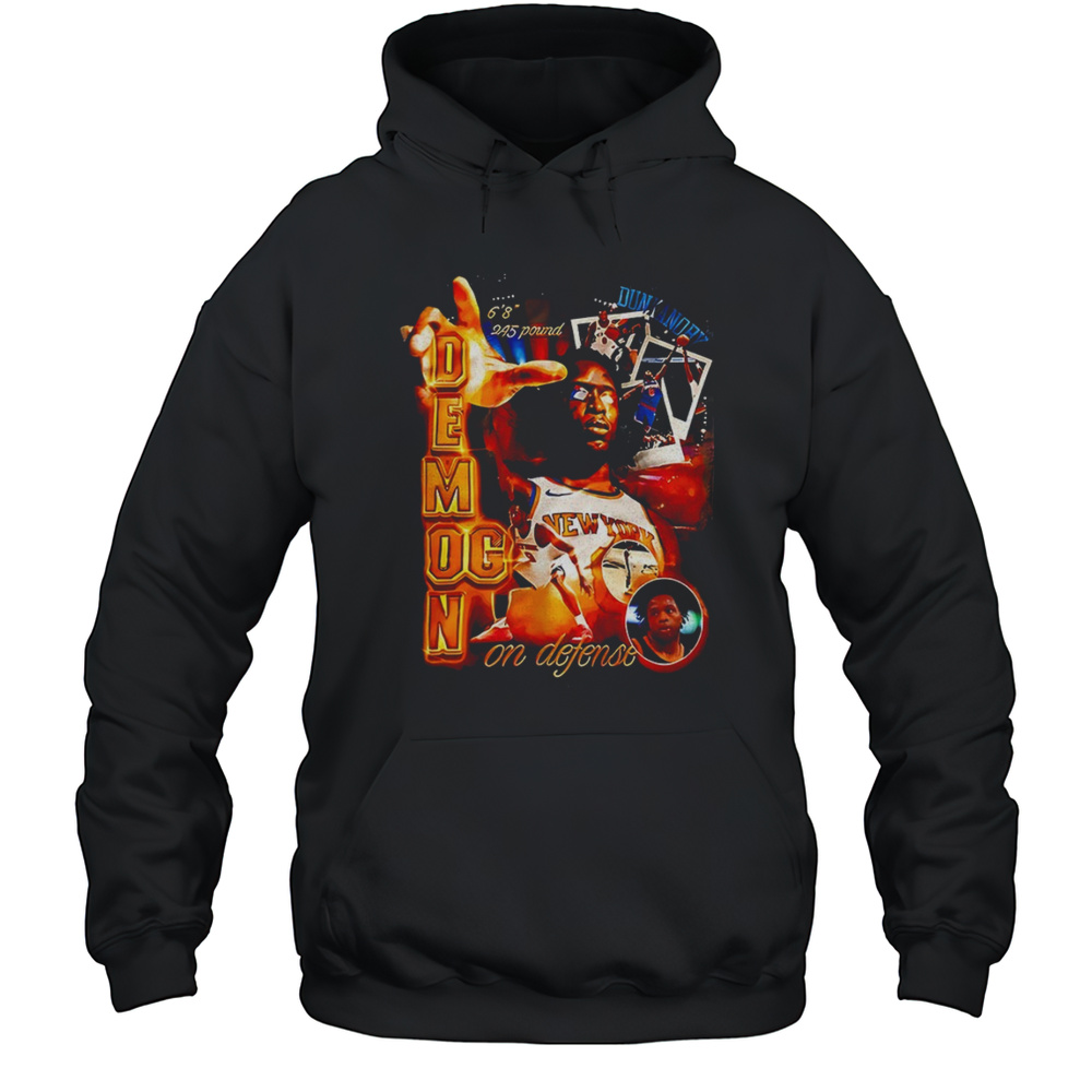 NBA New York Knicks Players Wearing Demon OG Shirt Unisex Hoodie