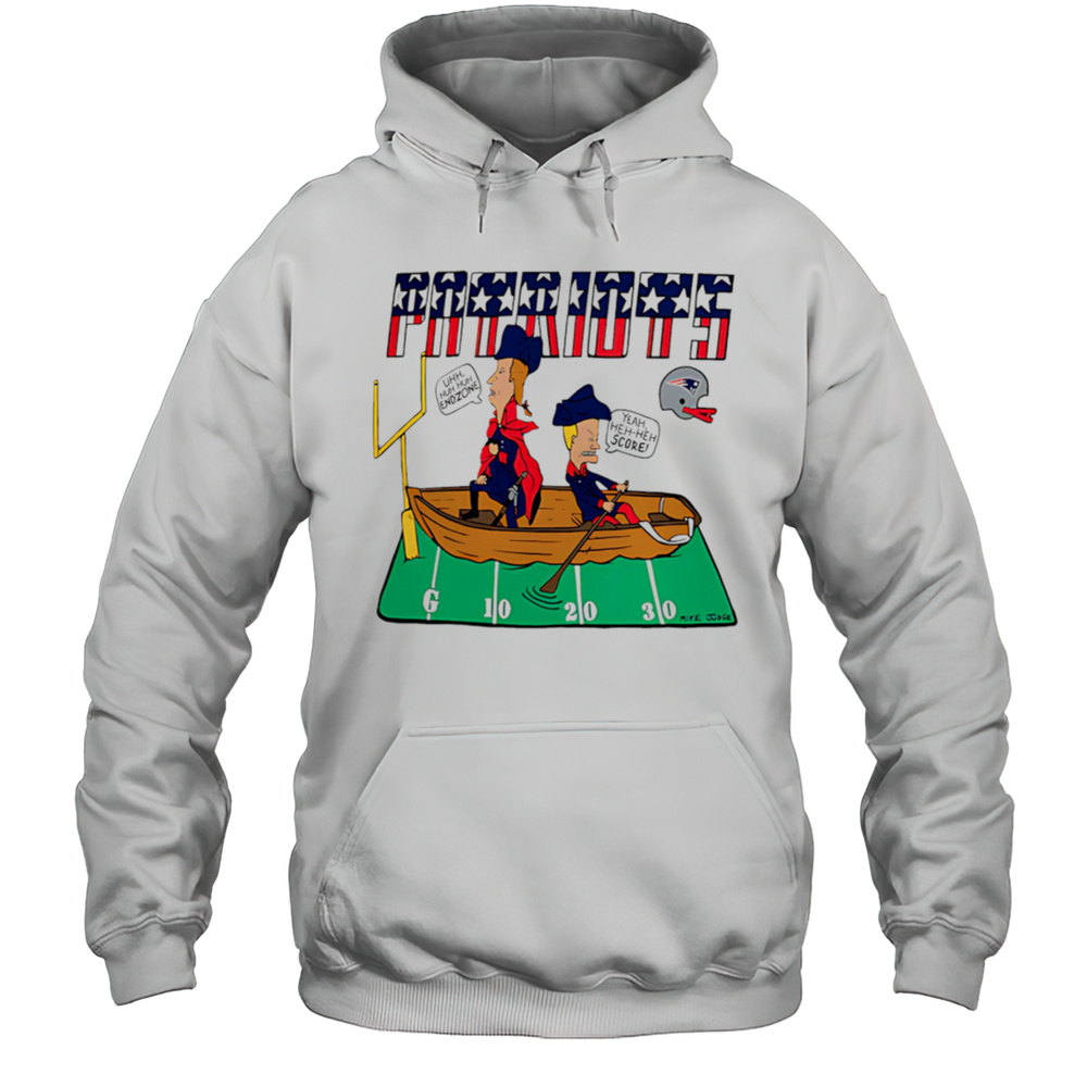New England Patriots Beavis And Butt Shirt Unisex Hoodie