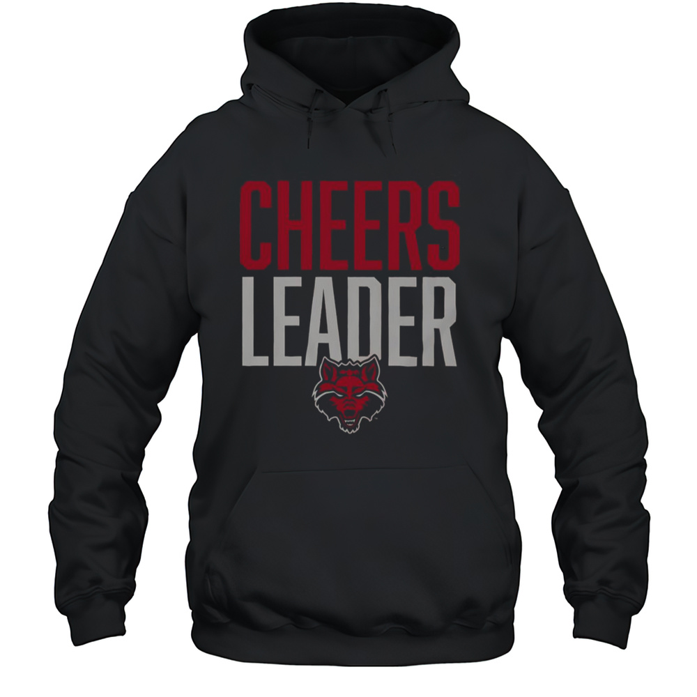 Official Arkansas State Red Wolves Cheers Leader T-Shirt Unisex Hoodie