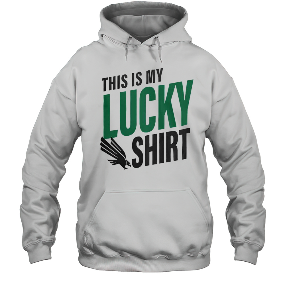 Official North Texas Mean Green This Is My Lucky T-Shirt Unisex Hoodie