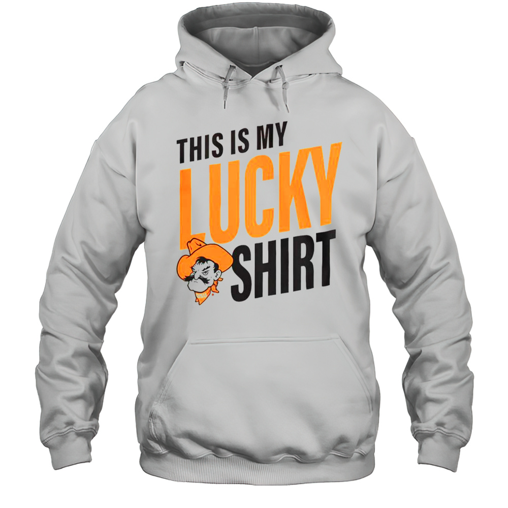 Official Oklahoma State Cowboys This Is My Lucky T-Shirt Unisex Hoodie