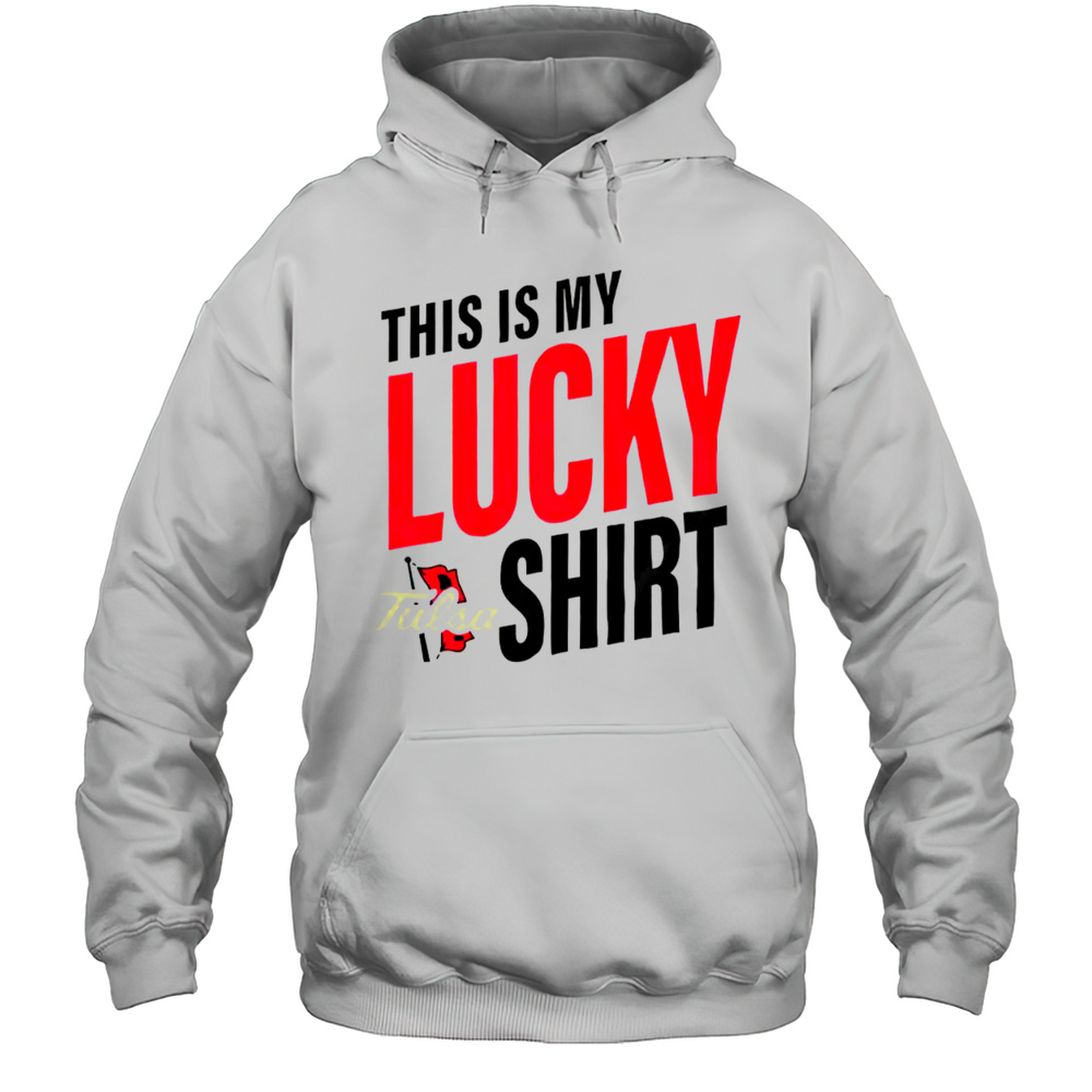 Official Tulsa Golden Hurricane This Is My Lucky T-Shirt Unisex Hoodie