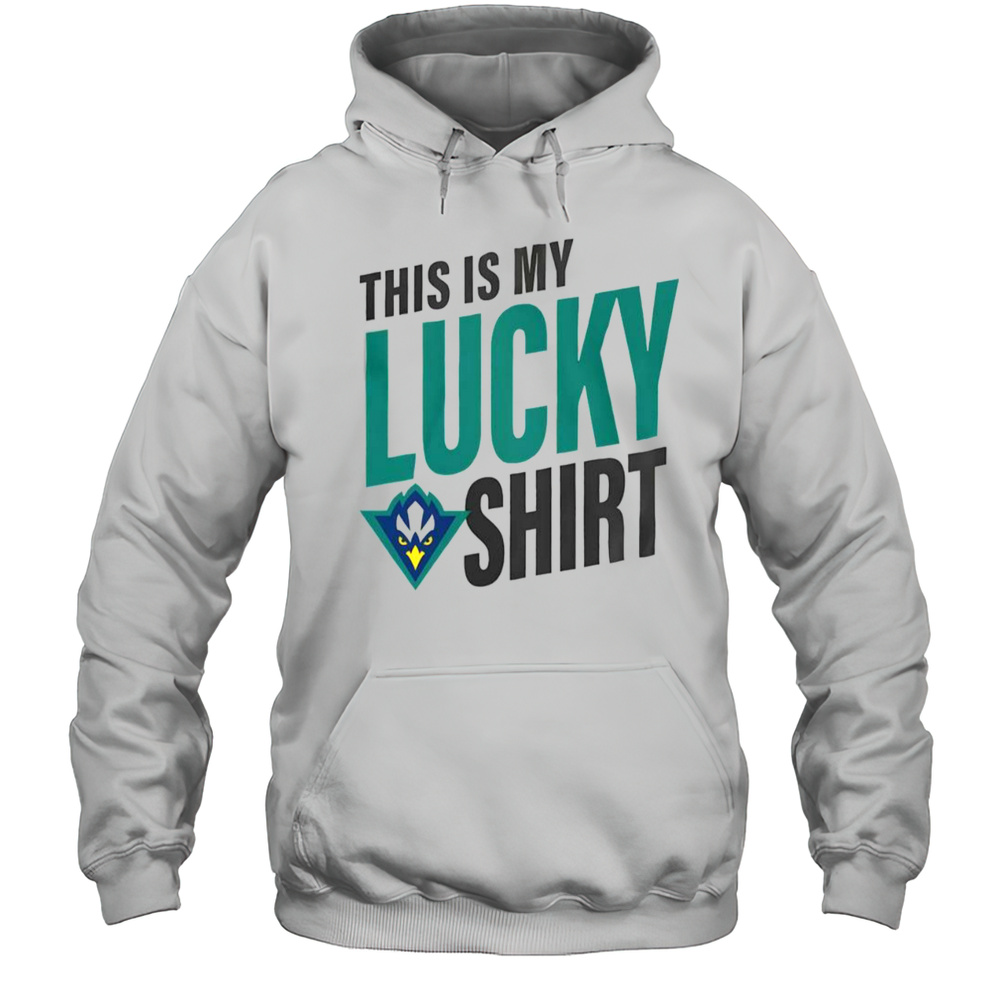 Official UNC Wilmington Seahawks This Is My Lucky T-Shirt Unisex Hoodie